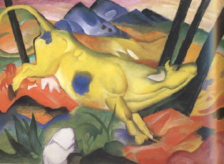 Franz Marc Yellow Cow (mk34)